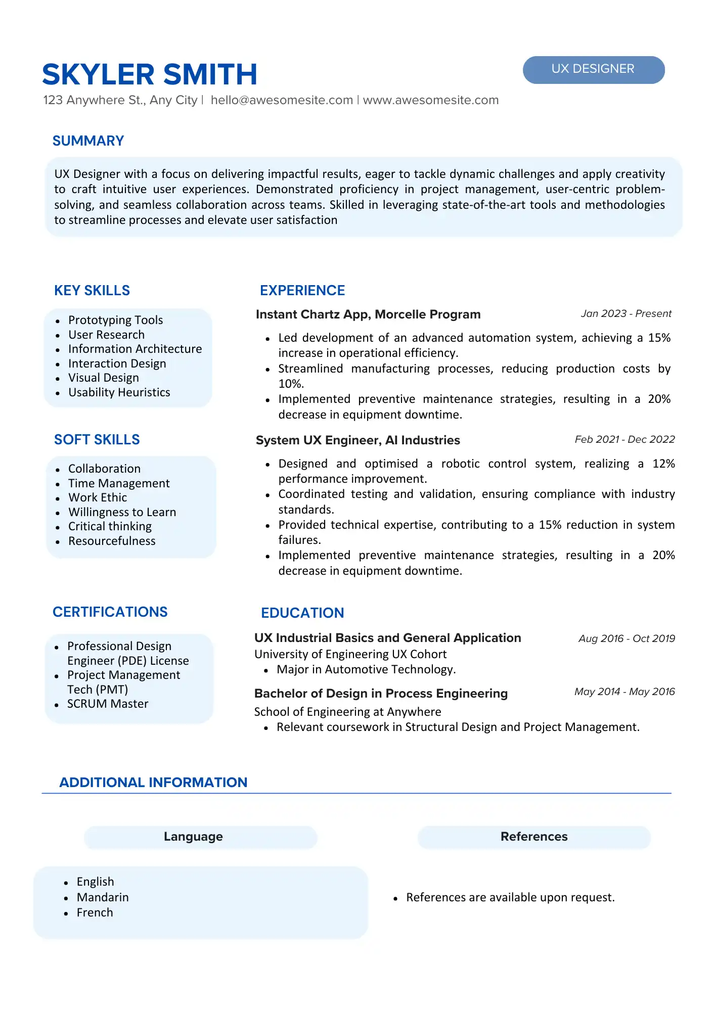 Design - Professional Templates